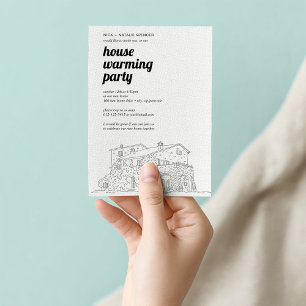 House warming party invitation
