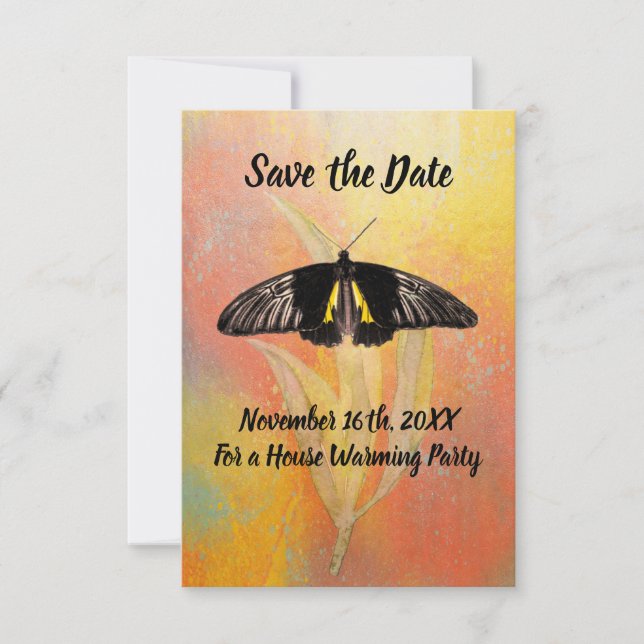 House Warming Party Save the Date (Front)