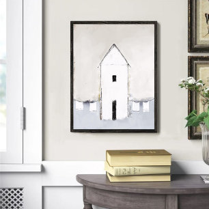 House With Laundry Poster