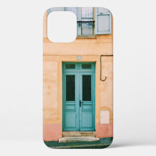 HOUSE WITH OPENED WINDOW AND CLOSED DOOR iPhone 12 CASE