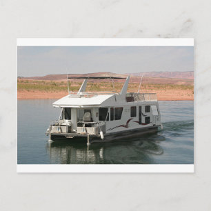 Houseboat, Lake Powell, Arizona, USA 5 Postcard