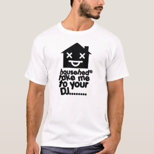 housed out house music basic t-shirt