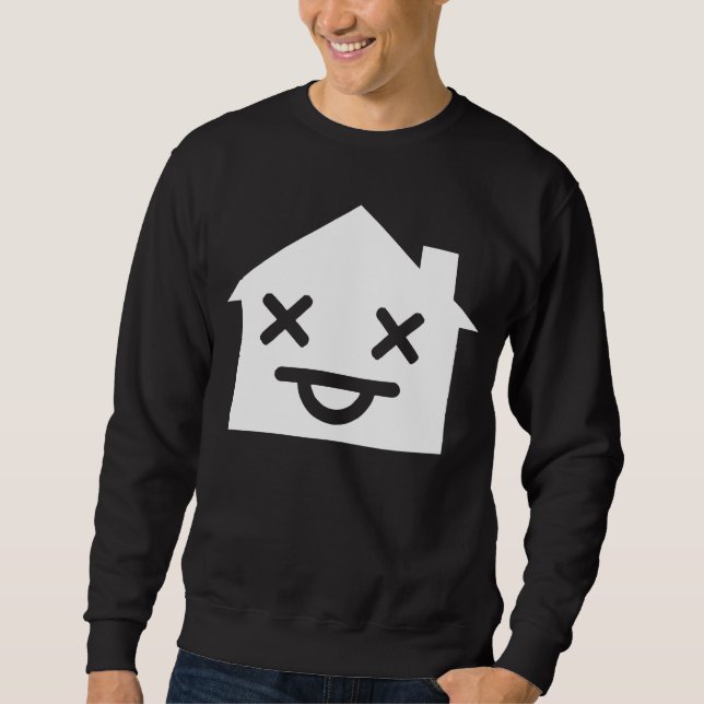 housed out house music sweatshirt (Front)