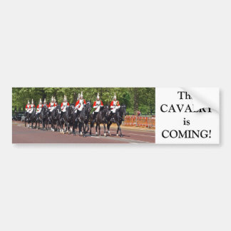 Household Cavalry Bumper Sticker