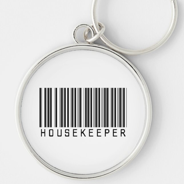 Housekeeper Bar Code Key Ring (Front)