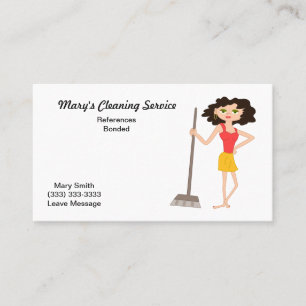 Housekeeper Business Card