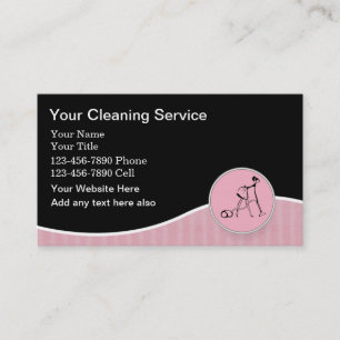 Housekeeper Business Cards