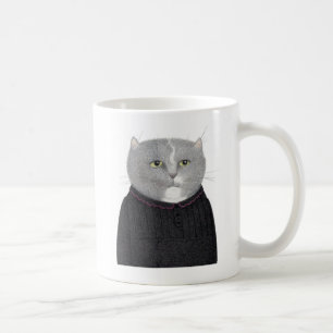 HOUSEKEEPER CAT White Mug