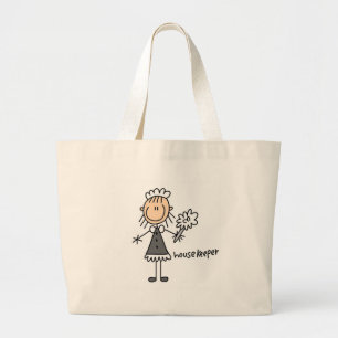 Housekeeper Stick Figure Bag