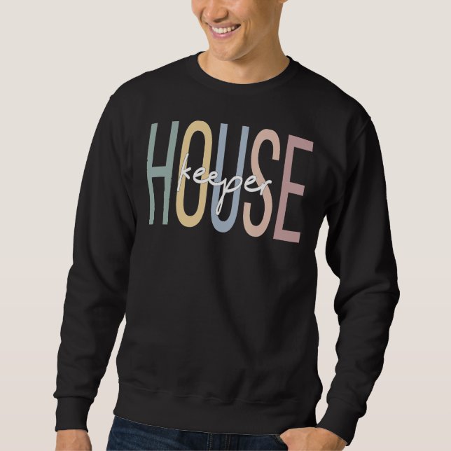 Housekeeping Boho Housekeeper Sweatshirt (Front)