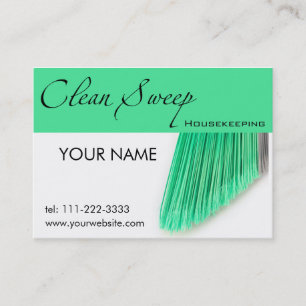 Housekeeping Business Card