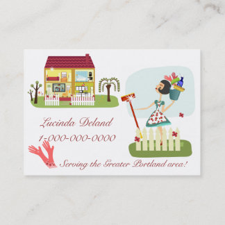 Housekeeping Business Card