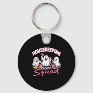 Housekeeping Squad Team Cleaner Environmental Serv Key Ring
