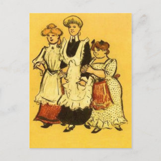 Housemaids - Zille Postcard