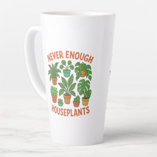 Houseplant Lovers Gift Latte Mug