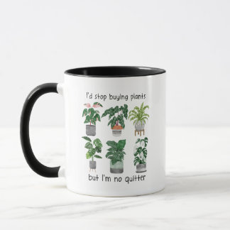 Houseplants Mug for Plant Mum or Plant Dad