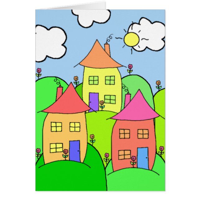Houses and Hills (Front)