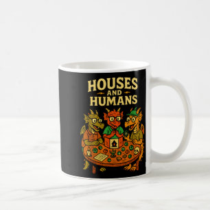 Houses And Humans Funny Geeky Rpg Nerd Gamers Men Coffee Mug