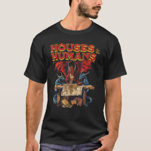 Houses and Humans Vintage Retro 90s Funny Gamer Ga T-Shirt