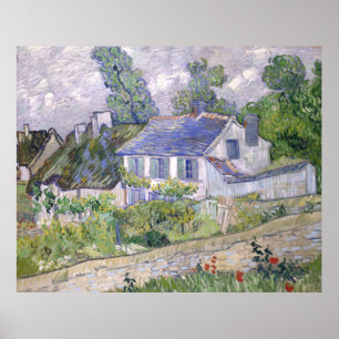 Houses at Auvers Vincent  van Gogh  Poster