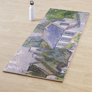 Houses at Auvers Vincent van Gogh Yoga Mat