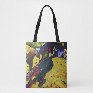 Houses at Murnau by Wassily Kandinsky Tote Bag