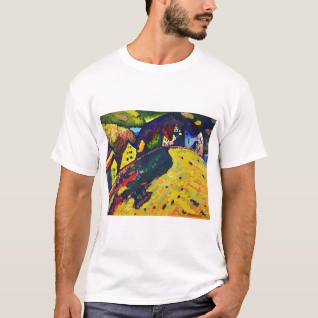 Houses at Murnau, Wassily Kandinsky T-Shirt (Front)