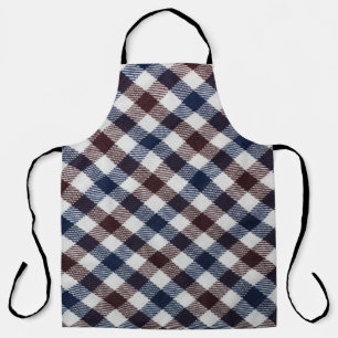 Houses decorated and lighted. Christmas at nightch Apron
