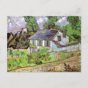 Houses in Auvers by Vincent van Gogh Postcard