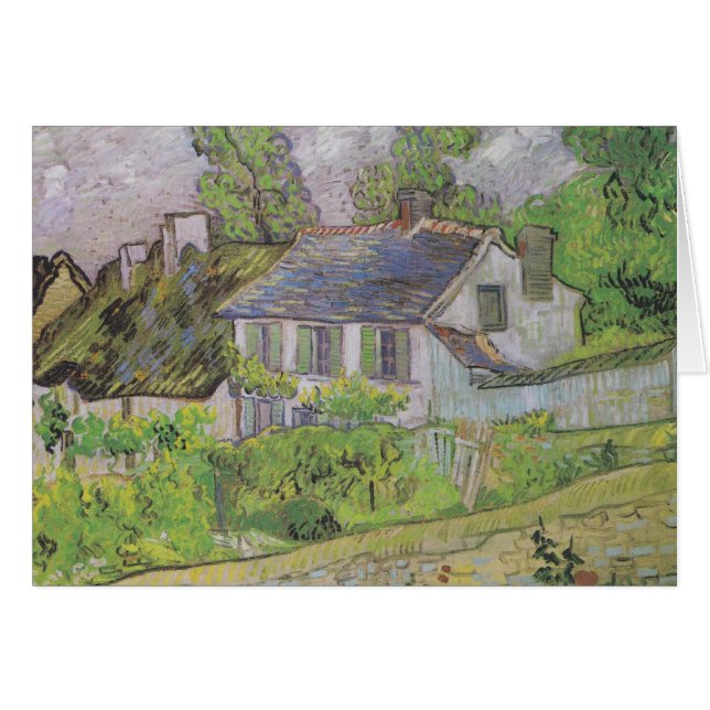 Houses in Auvers - Van Gogh (1890) (Front Horizontal)