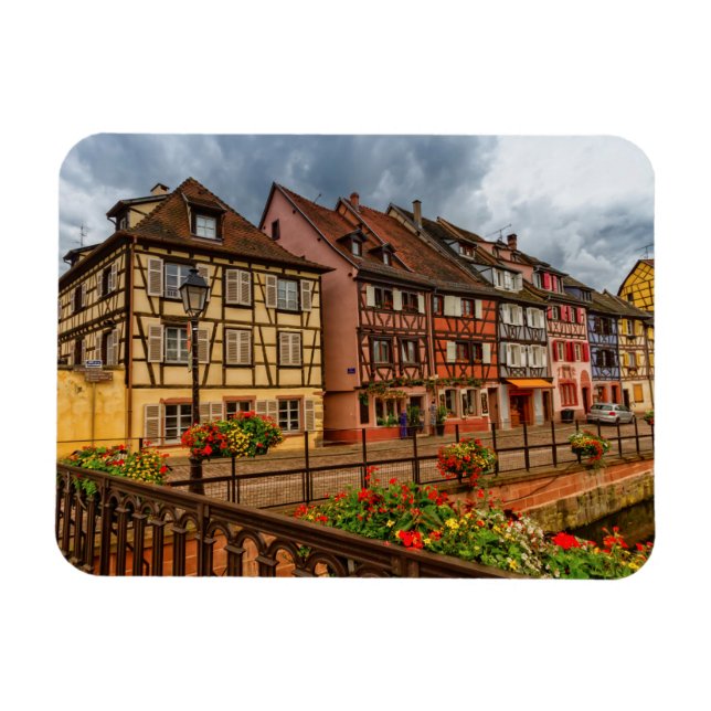 Houses in Colmar, Alsace, France Magnet (Horizontal)