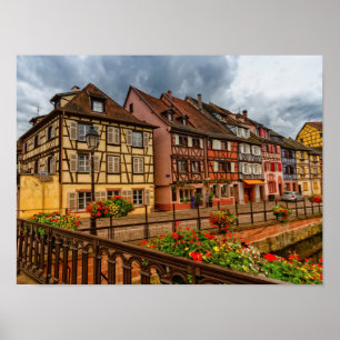 Houses in Colmar, Alsace, France Poster
