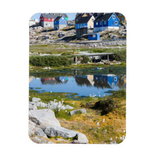 Houses in Greenland Magnet