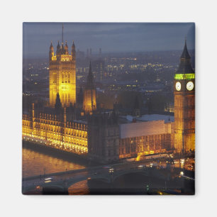 Houses of Parliament, Big Ben, Westminster Magnet
