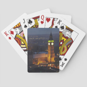 Houses of Parliament, Big Ben, Westminster Playing Cards
