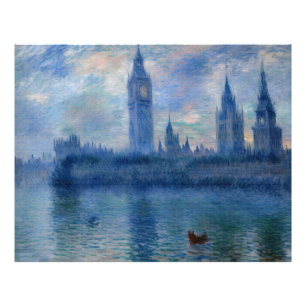 Houses of Parliament, London (1900–1901) Photo Print