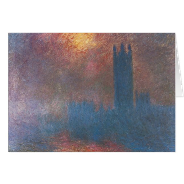 Houses of Parliament, London by Claude Monet (Front Horizontal)