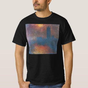 Houses of Parliament, London by Claude Monet T-Shirt