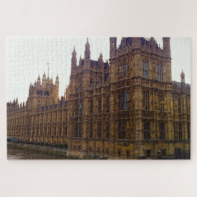Houses of Parliament London. Jigsaw Puzzle (Horizontal)