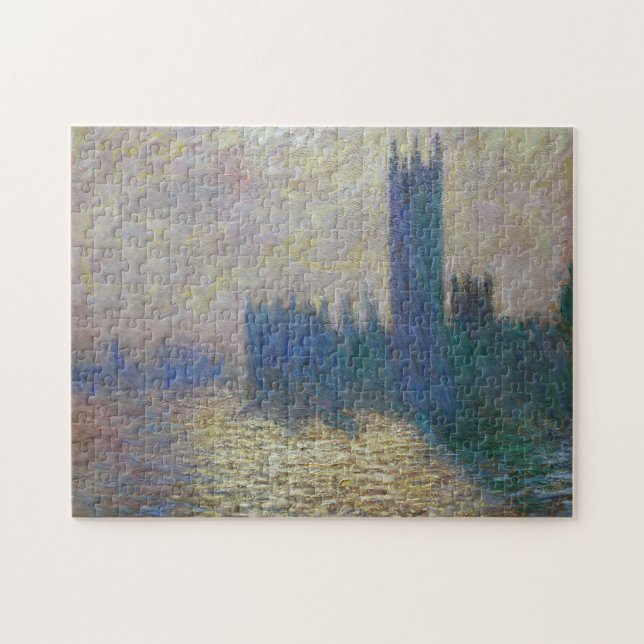 Houses of Parliament (London), Monet Jigsaw Puzzle (Horizontal)