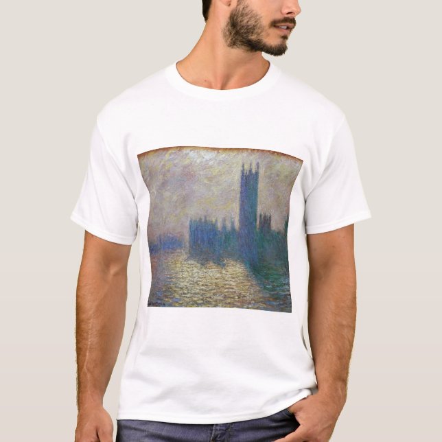 Houses of Parliament (London), Monet T-Shirt (Front)