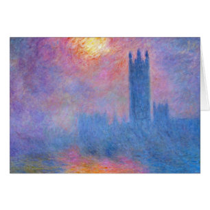 Houses of Parliament, London, Sun Breaking Through