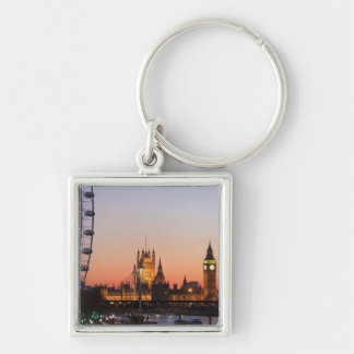 Houses of Parliament & the London Eye Key Ring