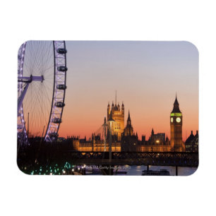 Houses of Parliament & the London Eye Magnet
