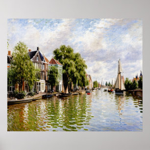 Houses on the Achterzaan Poster