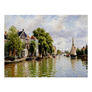 Houses on the Achterzaan Poster