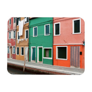Houses on the waterfront magnet