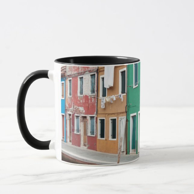 Houses on the waterfront mug (Left)