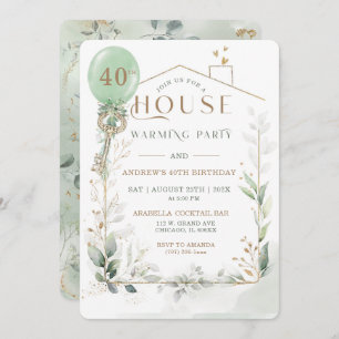 Housewarming And Birthday Template