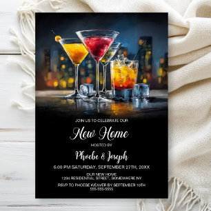 Housewarming Cocktail Party Invitation